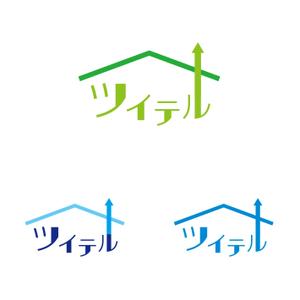 chianjyu (chianjyu)さんの不動産賃貸業「株式会社ツイテル」のロゴへの提案