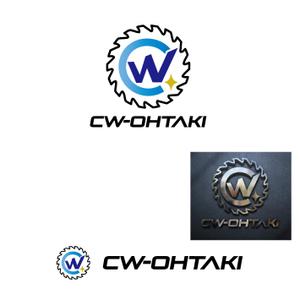 chianjyu (chianjyu)さんの自転車とカーウォッシュを統合した「CW-OHTAKI」ロゴ募集！への提案