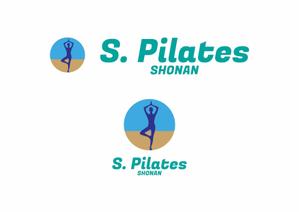 熊本☆洋一 (kumakihiroshi)さんのピラティススタジオ「S. Pilates SHONAN」のワードロゴ　への提案
