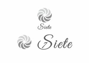 熊本☆洋一 (kumakihiroshi)さんの美容室「Siete」のロゴへの提案