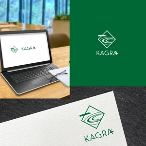 chamomile works (blessing29)さんの株式会社KAGRAのロゴ作成への提案
