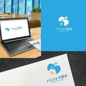 Chamomile Works (blessing29)さんの不動産会社「株式会社アネスト不動産」のロゴへの提案