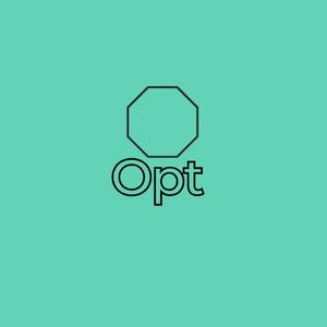 山下 巌 (green108)さんのシンプル＆高品質なビジネス仕様の滞在施設「Opt」のロゴ（看板）への提案