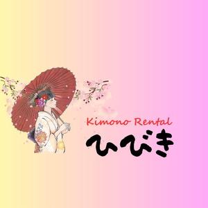 山下 巌 (green108)さんのKIMONO RENTAL HIBIKIのロゴ制作への提案