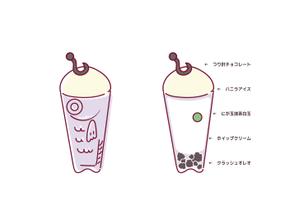Kyosshiii(きょっしぃ) (kyosshiii)さんの魚の形をしたオリジナルアイスクリームのイラストへの提案