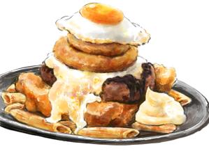 Kyosshiii(きょっしぃ) (kyosshiii)さんの満天食堂の商品イラスト作成への提案