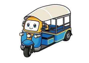 合同会社エレクトリックレディ (TomohiroNakajou)さんのアジアのバイク「トゥクトゥク」をモチーフにしたキャラクター制作への提案