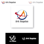 m_flag (matsuyama_hata)さんの新会社「アークレグルス」のロゴへの提案
