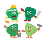 株式会社テラスカンパニー (TERRASCOMPANY)さんの建築塗装会社【四葉建装】のキャラクター制作への提案