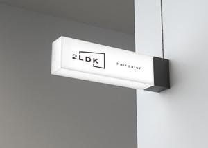 keytonic (keytonic)さんの美容室「2LDK」のロゴへの提案