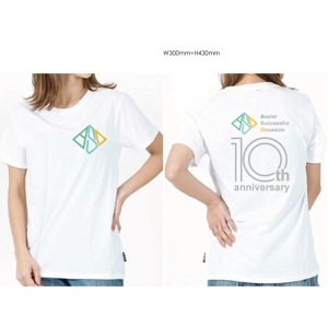 marukei (marukei)さんのTシャツデザイン：IT企業の10周年記念への提案