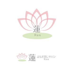 marukei (marukei)さんのよもぎ蒸しサロン「蓮 Ren」のロゴへの提案