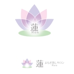 marukei (marukei)さんのよもぎ蒸しサロン「蓮 Ren」のロゴへの提案