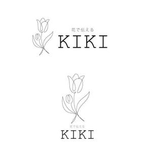 marukei (marukei)さんのフラワーショップ「KIKI」のロゴへの提案