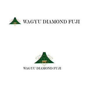 marukei (marukei)さんのオリジナルブランド和牛『WAGYU DIAMOND FUJI』のロゴへの提案