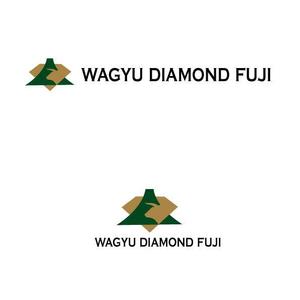 marukei (marukei)さんのオリジナルブランド和牛『WAGYU DIAMOND FUJI』のロゴへの提案