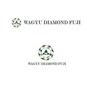 marukei (marukei)さんのオリジナルブランド和牛『WAGYU DIAMOND FUJI』のロゴへの提案