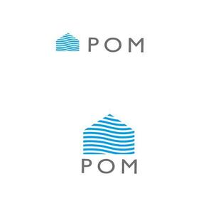 marukei (marukei)さんの不動産会社『POM』のロゴ作成への提案