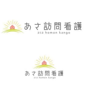 marukei (marukei)さんの訪問看護ステーション「あさ訪問看護」のロゴとフォントへの提案