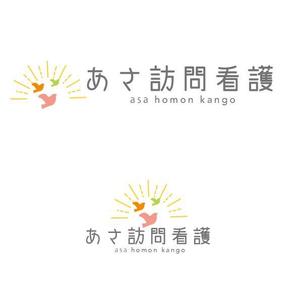 marukei (marukei)さんの訪問看護ステーション「あさ訪問看護」のロゴとフォントへの提案