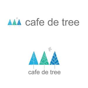 marukei (marukei)さんのカフェ「cafe de tree」のロゴへの提案