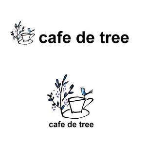 marukei (marukei)さんのカフェ「cafe de tree」のロゴへの提案