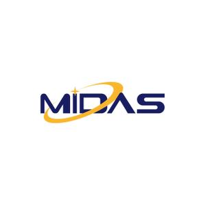 筒井淳二 (0909jt2021)さんのマーケティングサービスサイト「MIDAS」のロゴ製作への提案
