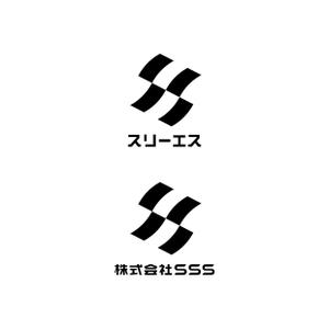 筒井淳二 (0909jt2021)さんの新会社「株式会社SSS（スリーエフ）」のロゴ作成｜美容医療・黒・洗練・強さがテーマへの提案