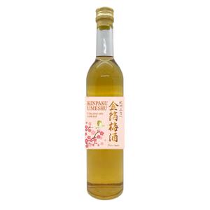 outline84 (outline84)さんの輸出向け金箔入り梅酒のラベルデザインへの提案