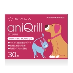 outline84 (outline84)さんの動物サプリメント　クリルオイル　パッケージデザイン　商品名：aniQrillへの提案