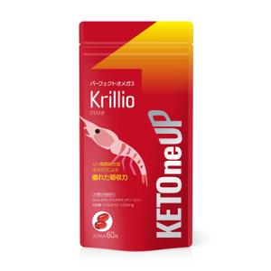 outline84 (outline84)さんの健康食品メーカーの新ブランド『KETOneUP』のサプリメント商品パッケージデザインへの提案