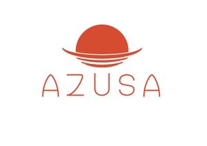 たふ (momyryo)さんの新ルアーブランド「AZUSA」のブランドロゴ作成依頼への提案