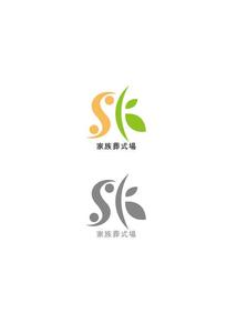 Bbike (hayaken)さんの葬儀社「SK」「家族葬式場」という文字が入っているロゴへの提案
