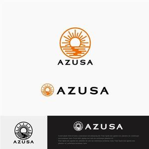 drkigawa (drkigawa)さんの新ルアーブランド「AZUSA」のブランドロゴ作成依頼への提案
