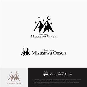 drkigawa (drkigawa)さんの長期滞在型ゲストハウス「Guest House Mizusawa Onsen」のロゴへの提案