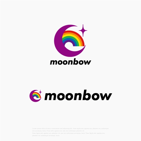 drkigawa (drkigawa)さんのスナック　【moonbow】 の　ロゴへの提案