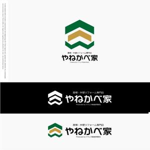 drkigawa (drkigawa)さんの屋根・外壁リフォーム専門店やねかべ家（Produced by ヤマムラ板金合同会社）ロゴへの提案