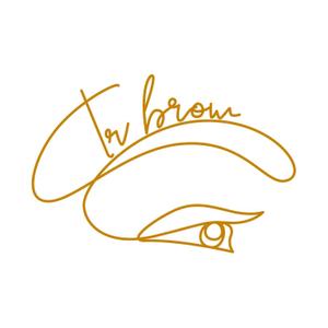 株式会社アドパツク (ad-pack)さんの眉毛サロン『tr brow』のロゴイラスト募集への提案