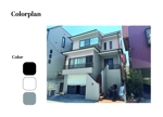 Sakaguchi (user_010905)さんの家の外壁と屋根の塗装の配色決めへの提案