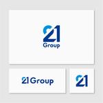 Quiet Design (QuietDesign)さんのグループ会社ロゴ「21Group」への提案