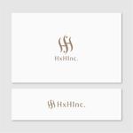 Quiet Design (QuietDesign)さんの会社ロゴ、アルファベットの「H」を二つ使用したロゴへの提案