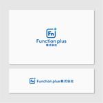 Quiet Design (QuietDesign)さんの飲食店とインフルエンサーのマッチングサイト「Function plus株式会社」のロゴへの提案