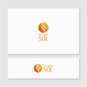 Quiet Design (QuietDesign)さんの美容室　SOL ロゴへの提案