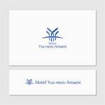 Quiet Design (QuietDesign)さんの新規オープンホテル　Hotel Yui-ness-Amamiのロゴ作成への提案