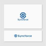 Quiet Design (QuietDesign)さんのITベンチャー「SYNCFORCE」のロゴへの提案