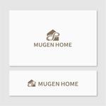 Quiet Design (QuietDesign)さんの不動産会社の「MUGEN HOME」のロゴへの提案