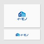 Quiet Design (QuietDesign)さんのガレージ小規模倉庫建築専門店「イーモノ」のロゴへの提案
