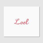 Quiet Design (QuietDesign)さんのアイラッシュ・マツエクサロン『Loel(ロエル)』のロゴの作成への提案