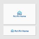 Quiet Design (QuietDesign)さんの総合リフォーム業の会社「Act　Air　Home」のロゴへの提案