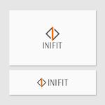 Quiet Design (QuietDesign)さんのフィットネスマシン・ピラティスマシンなどを取り扱う「INI FIT」のロゴマークへの提案